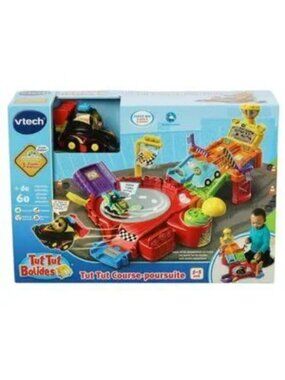VTech Tut Tut Bolides Course Poursuite (Launch & Chase) - French Version - NEW